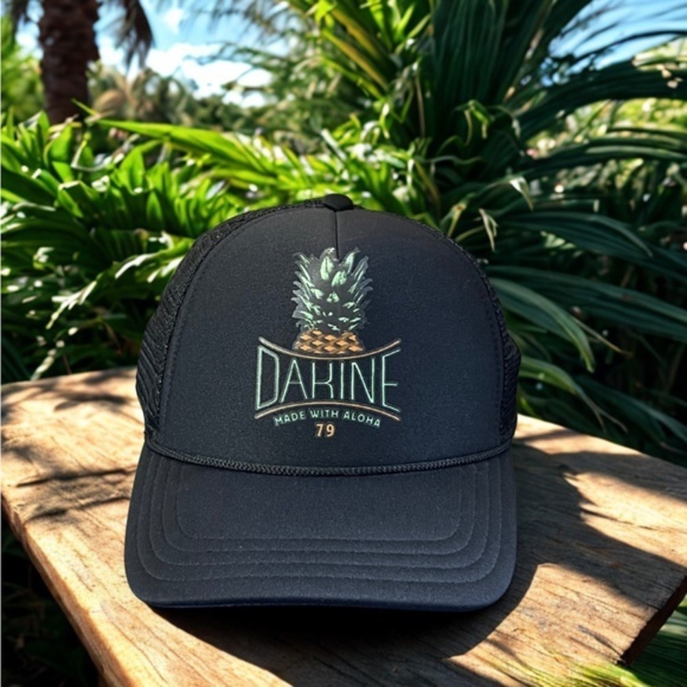 Dakine Black Trucker Hat